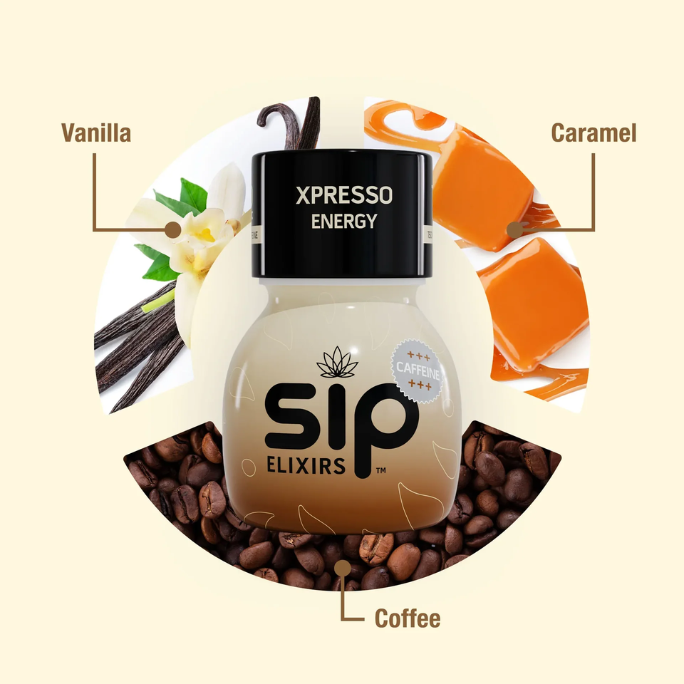 Xpresso Energy Elixir - Energy Boosting Caffeine + Delta-9