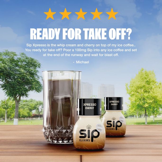 Xpresso Energy Elixir - Energy Boosting Caffeine + Delta-9