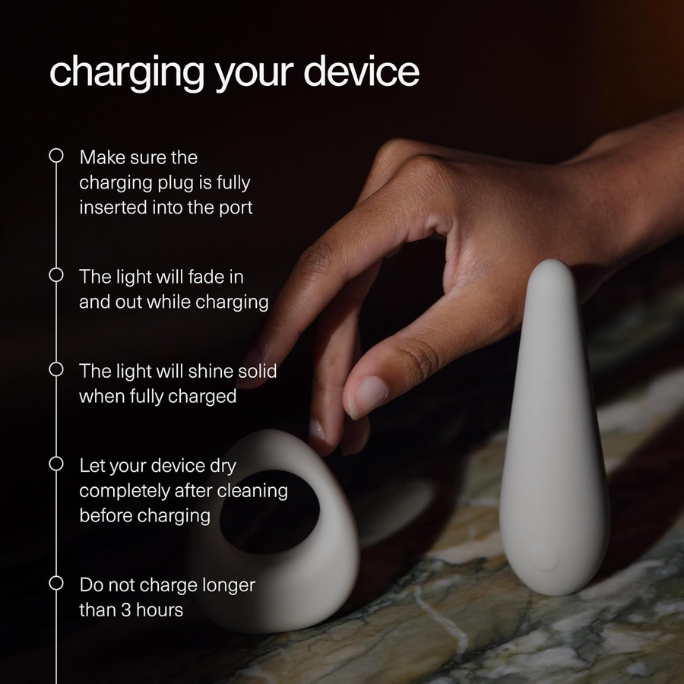 Vibe - Flutter Tip Bullet Vibrator - 3-Speed Discreet External Clitoral Stimulator - Water-Resistant + 100% Platinum-Grade Silicone
