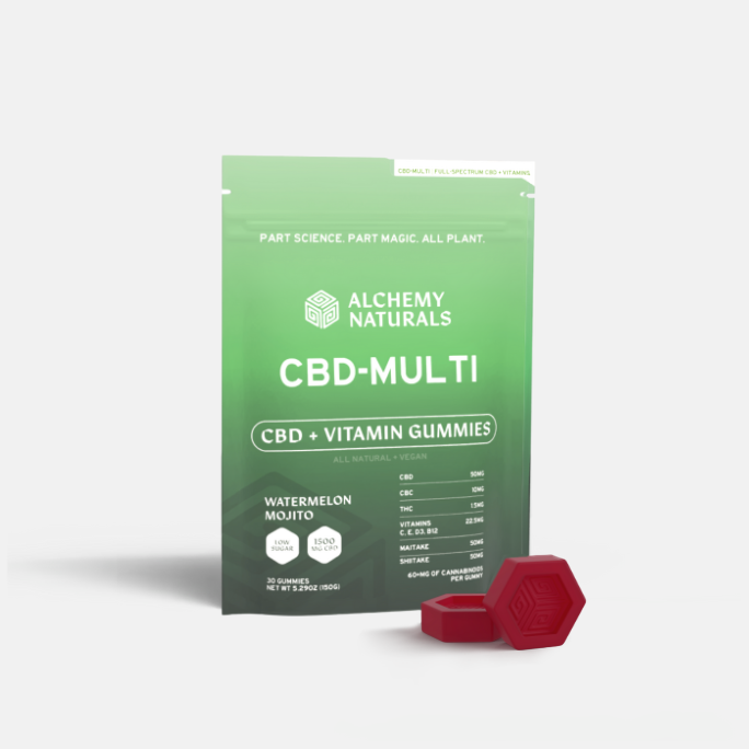 Multi Vitamin Gummies - CBD &amp; Vitamins