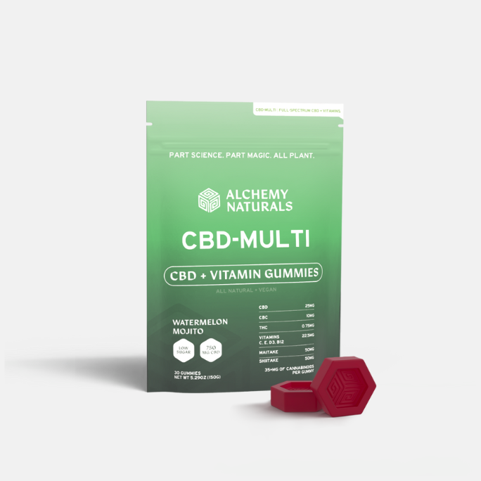 Multi Vitamin Gummies - CBD &amp; Vitamins