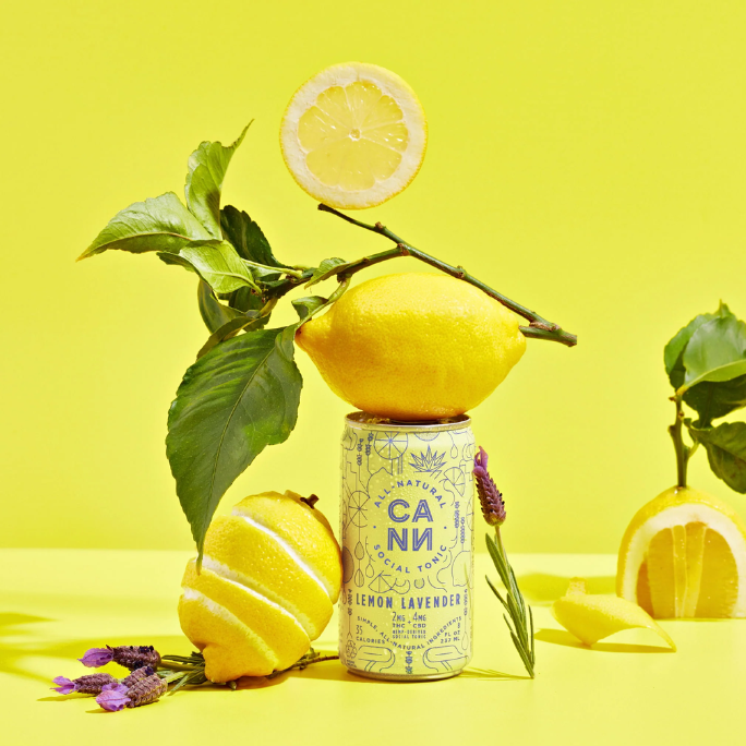 CANN Lemon & Lavender Herbal Drink – Natural Stress Relief | Kerwell