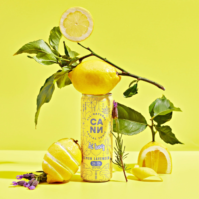 CANN Lemon & Lavender Herbal Drink – Natural Stress Relief | Kerwell