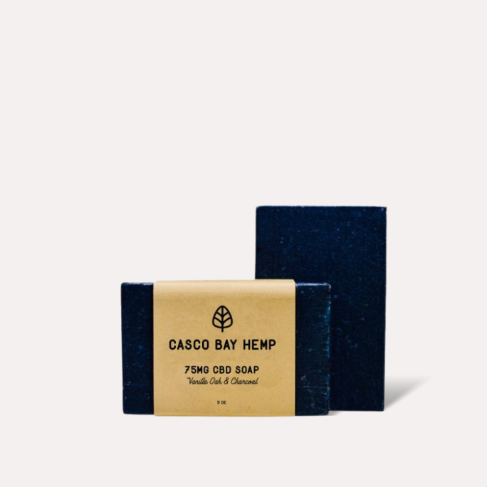 Vanilla Oak & Charcoal Hemp Soap