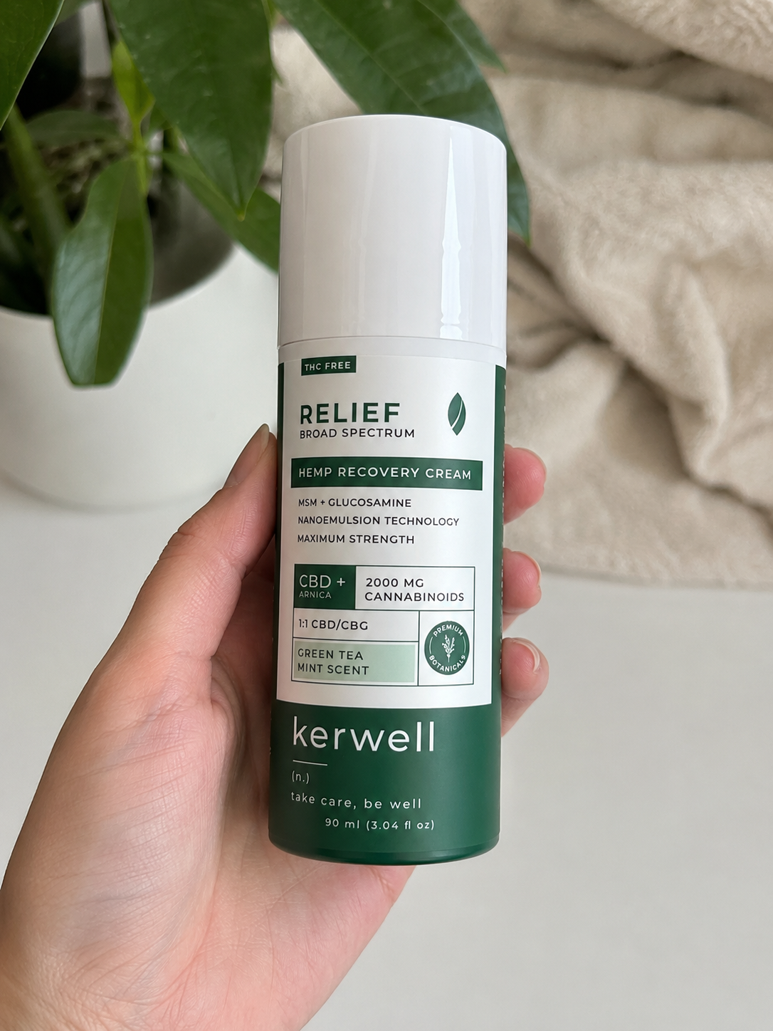 Extra Strength Relief Pain Cream (CBD:CBG)