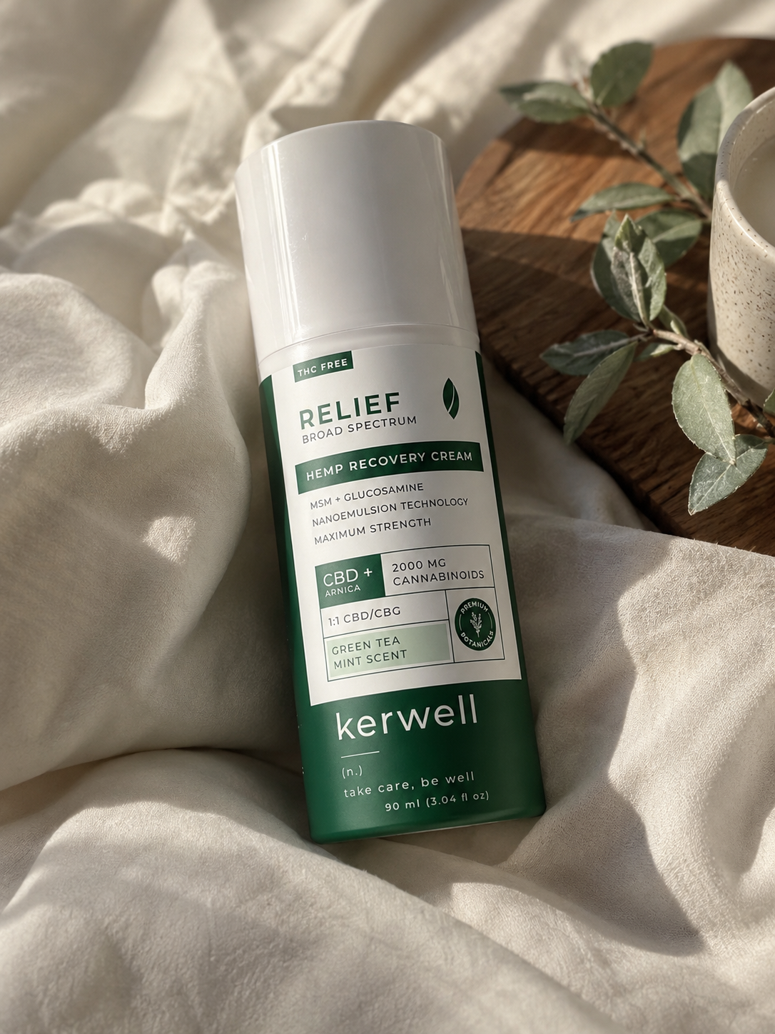 Extra Strength Relief Pain Cream (CBD:CBG)