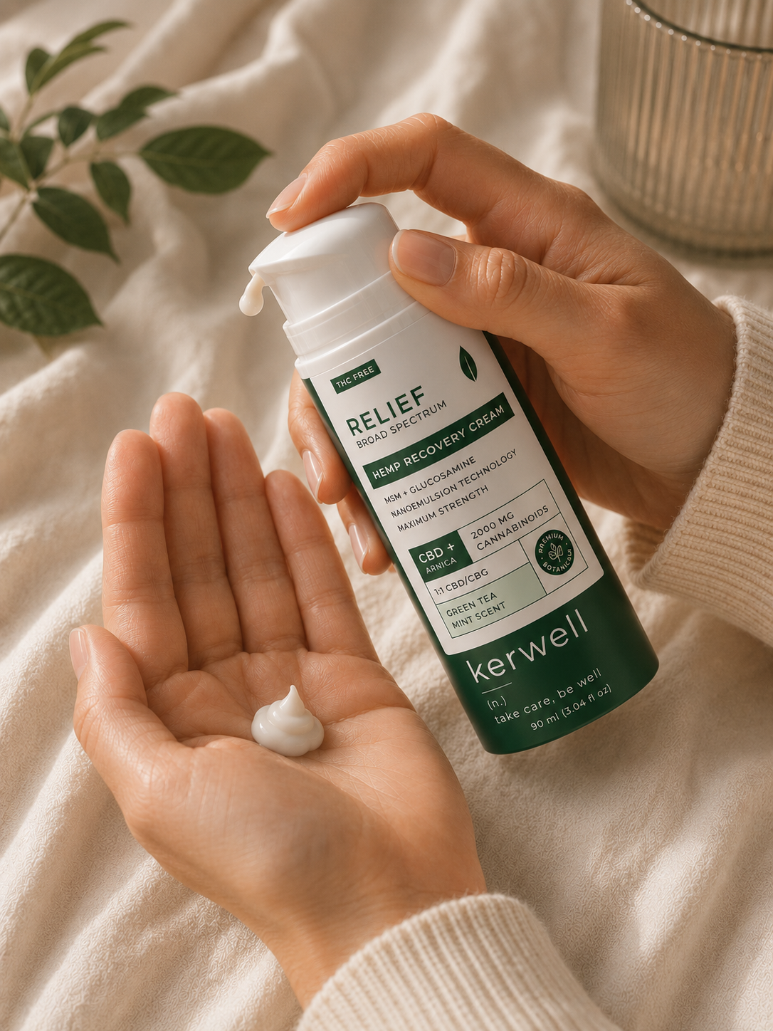 Extra Strength Relief Pain Cream (CBD:CBG)