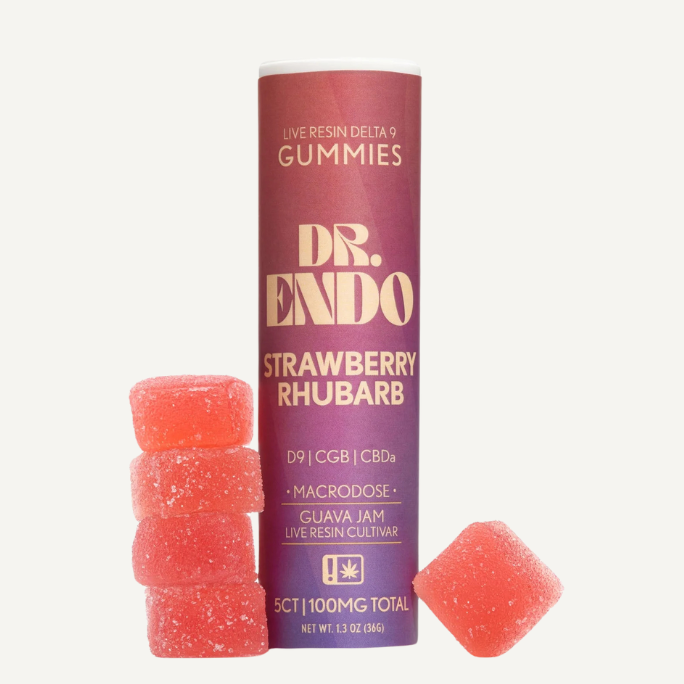 20mg/5ct Delta-9 THCV/CBG Vegan Strawberry Lifter Gummies