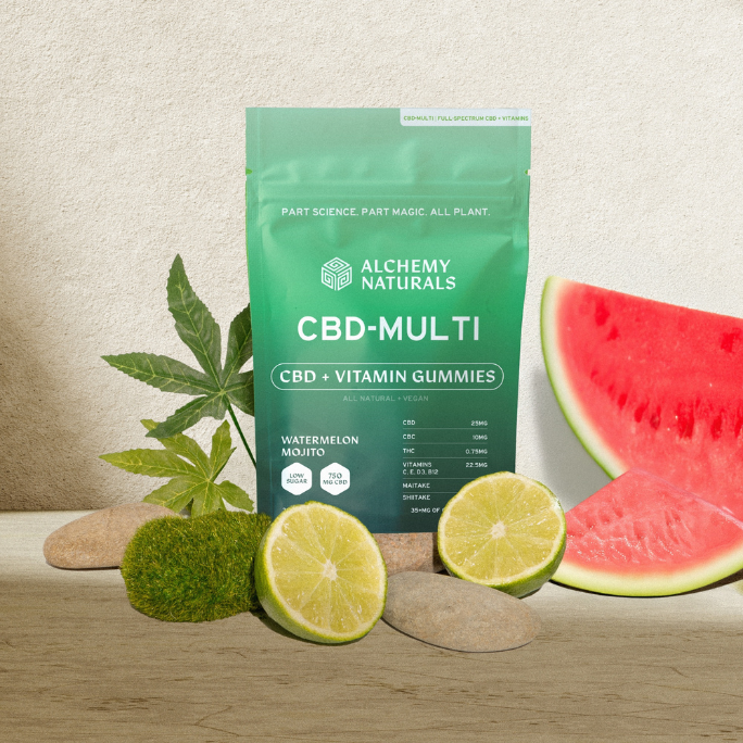 Multi Vitamin Gummies - CBD &amp; Vitamins