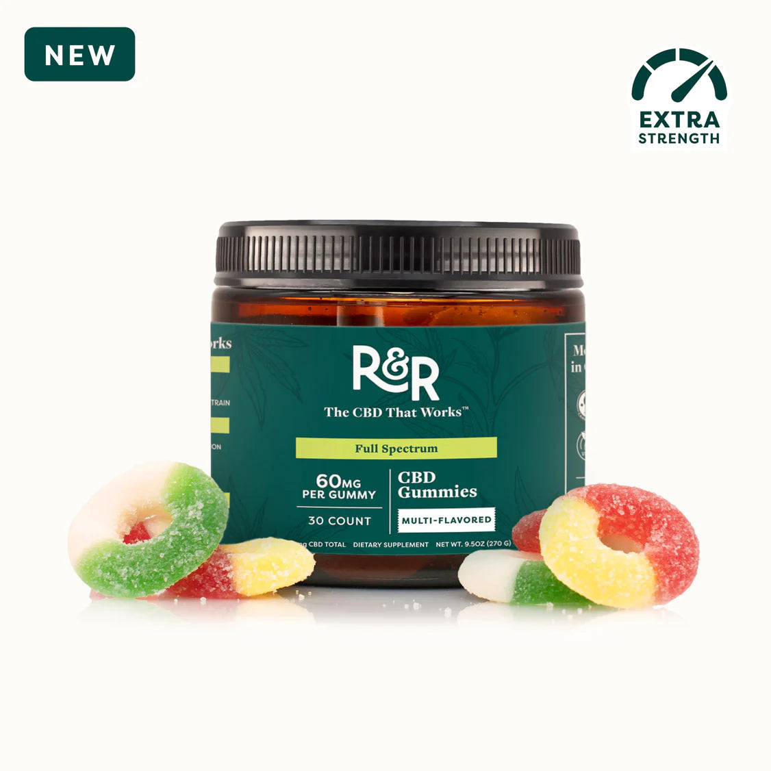 Organic Full Spectrum Gummy Rings