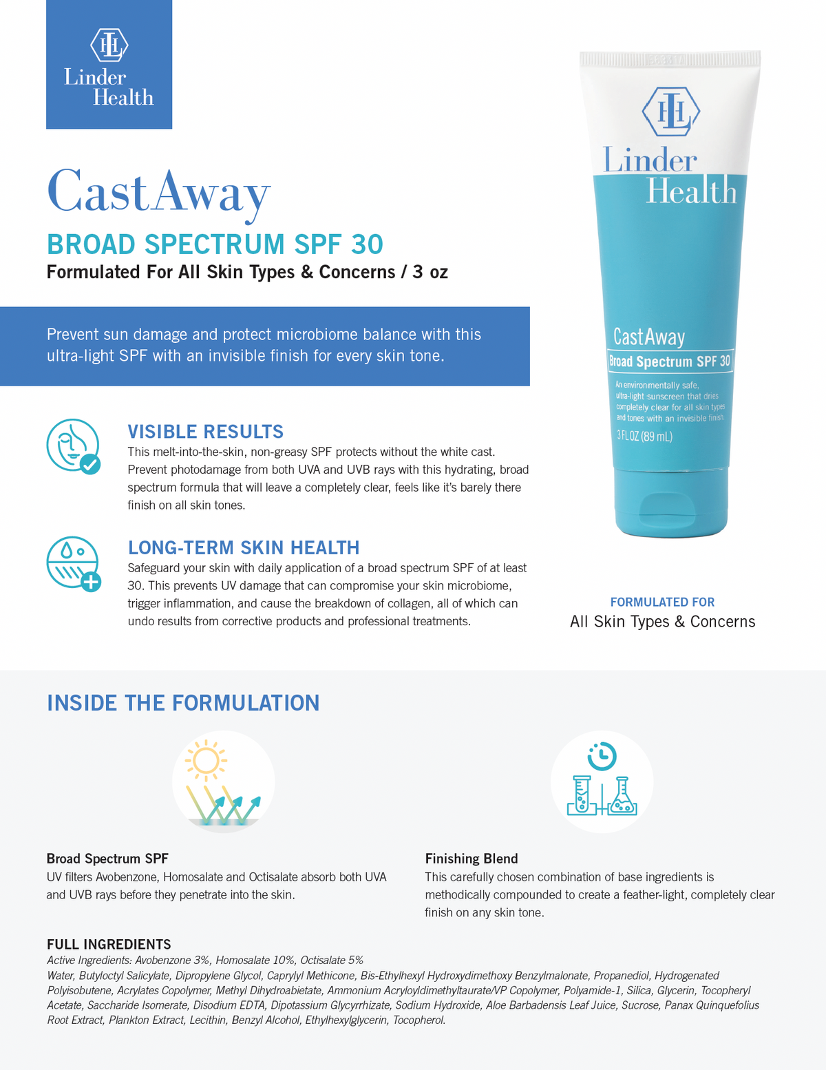 Castaway Broad Spectrum SPF 30