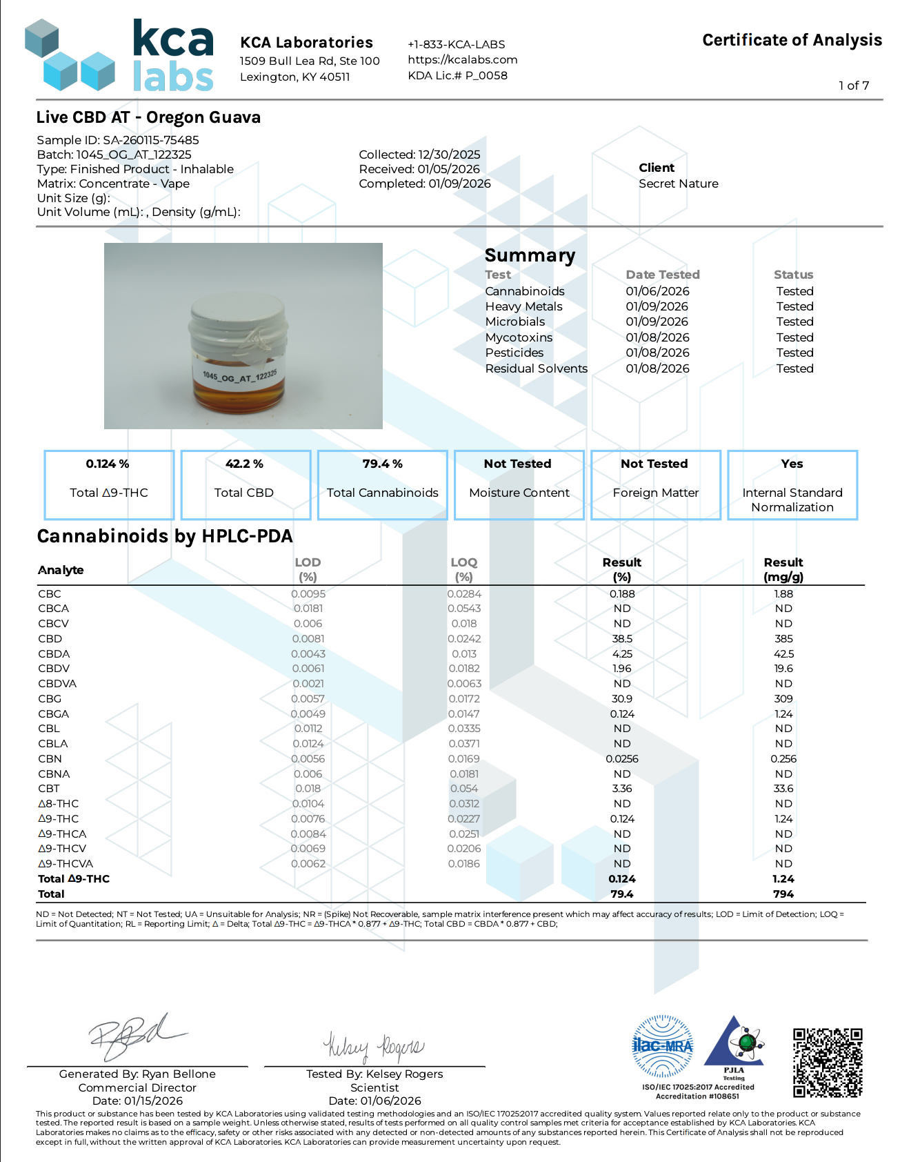 CBD Disposable Vape - Kerwell