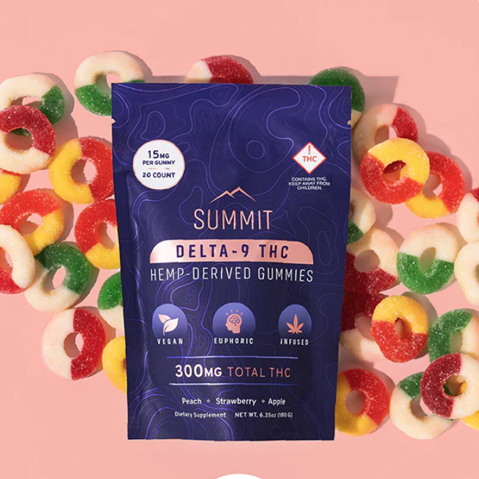 Summit Delta-9 Vegan Infused Gummies | Kerwell Summit Delta-9 Vegan Infused Gummies | Kerwell