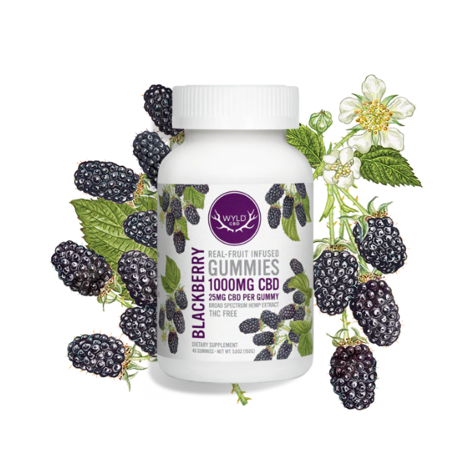 Broad Spectrum Hemp Extract Gummies - 1000mg (40ct) - Kerwell