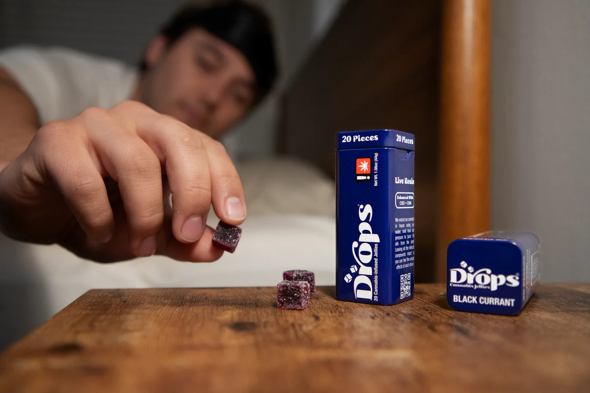 Enhanced Relaxation Black Currant Gum Drops