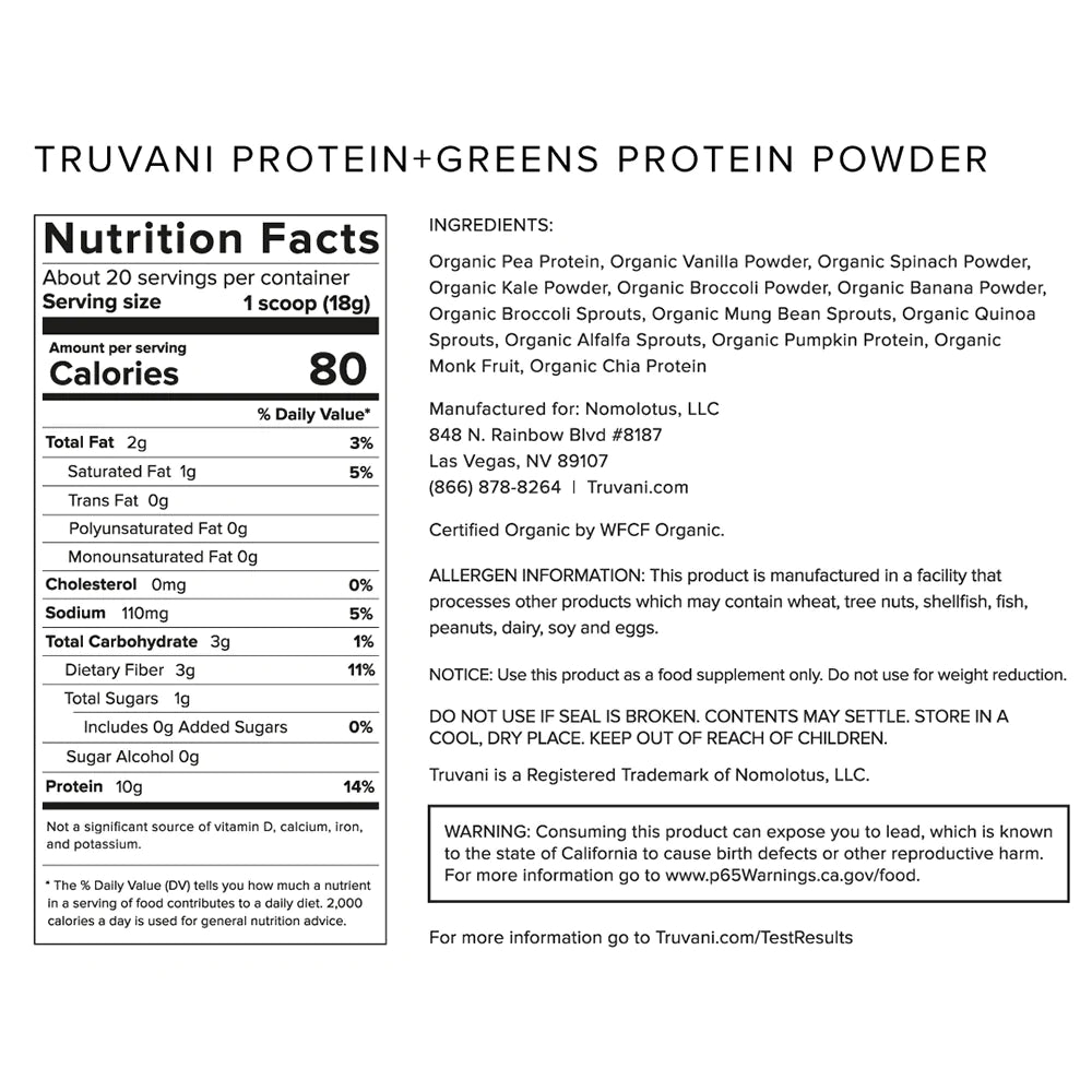 Protein + Greens Powder